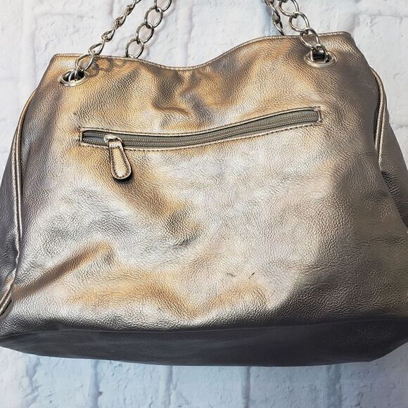 NICOLE MILLER Metallic Shoulder Bag - Picture 6 of 14